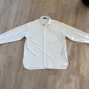 Fear of God Essentials Oversized White Dress Shirt